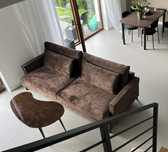 Sofa 250 cm, velur teflon