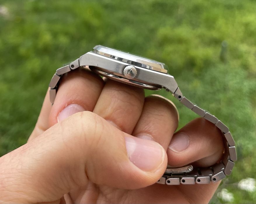 35mm. Piękna Szmaragdowa Tarcza. TISSOT PRX POWERMATIC 80.