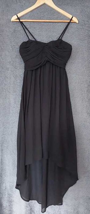 Asymetryczna czarna sukienka Vero Moda XS