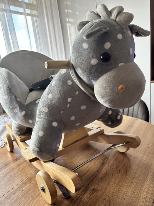 Kinderkraft Konik na biegunach z funkcją jeździka