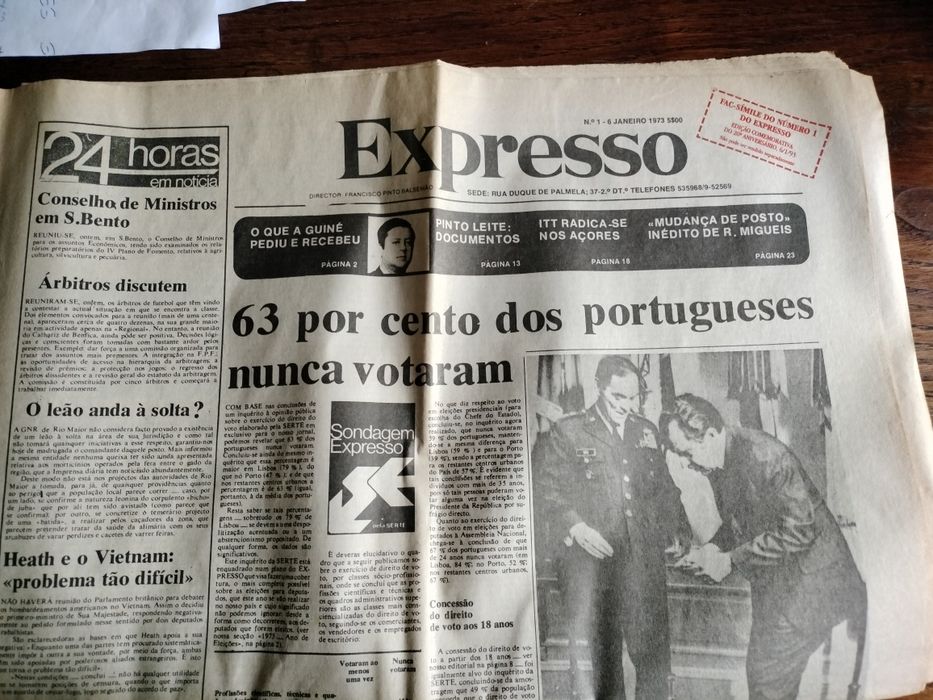 Revistas e jornais antigos