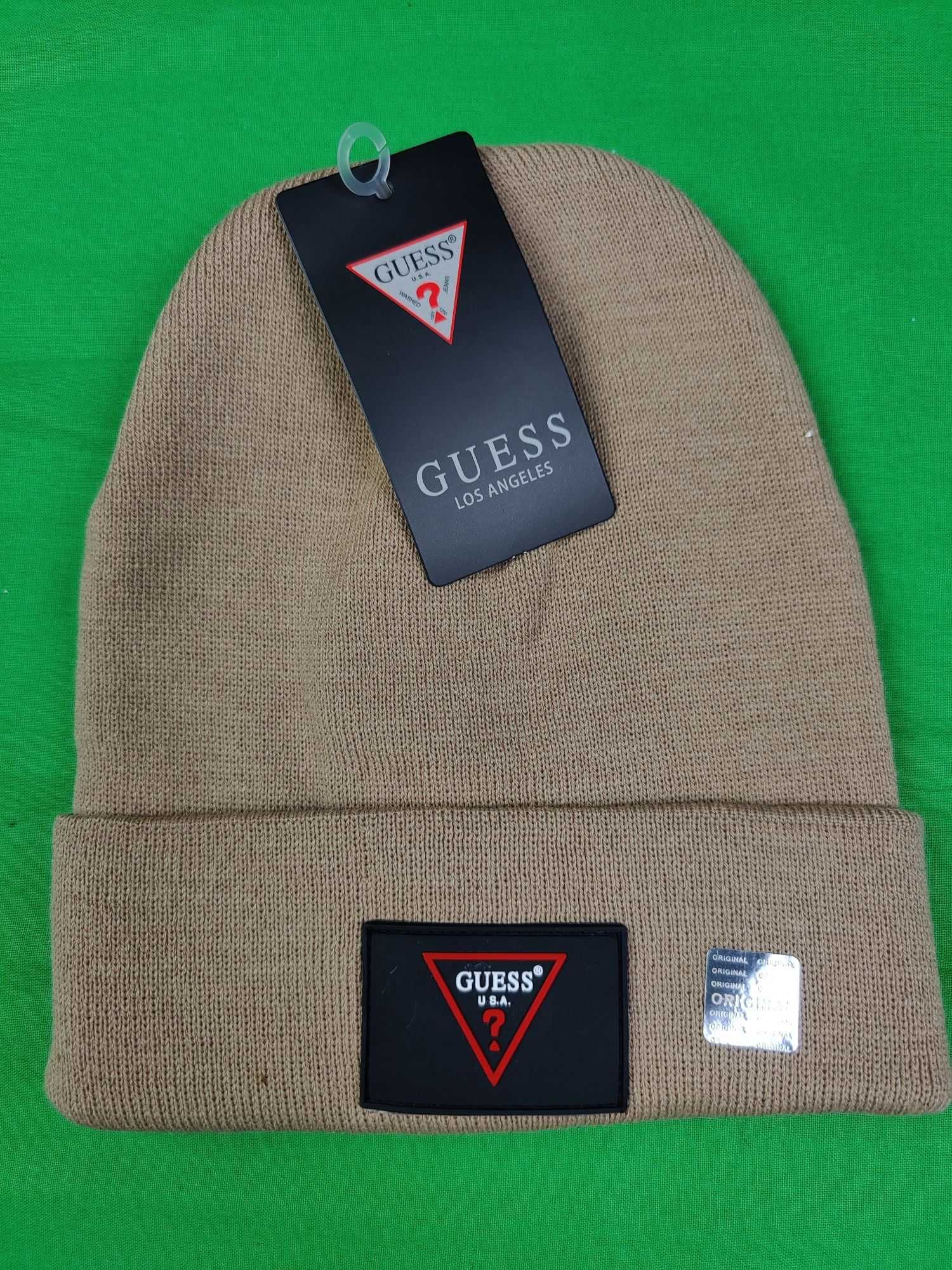 Czapka zimowa Calvin Guess Mon nowość Lacoste outlet logowane
