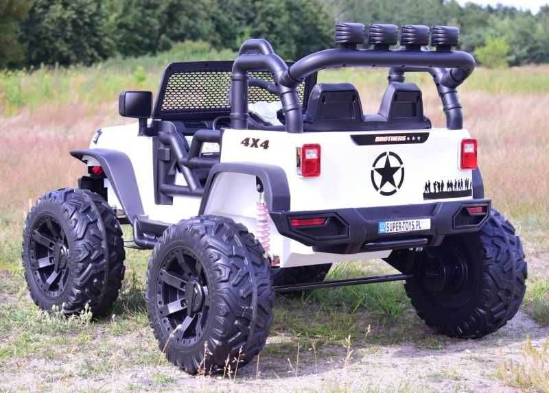 Auto samochód na akumulator JEEP BROTHERS SUV DŻIP autko pojazd RC