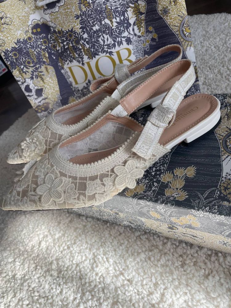 Туфлі Dior | лодочки діор | балетки dior | босоніжки dior