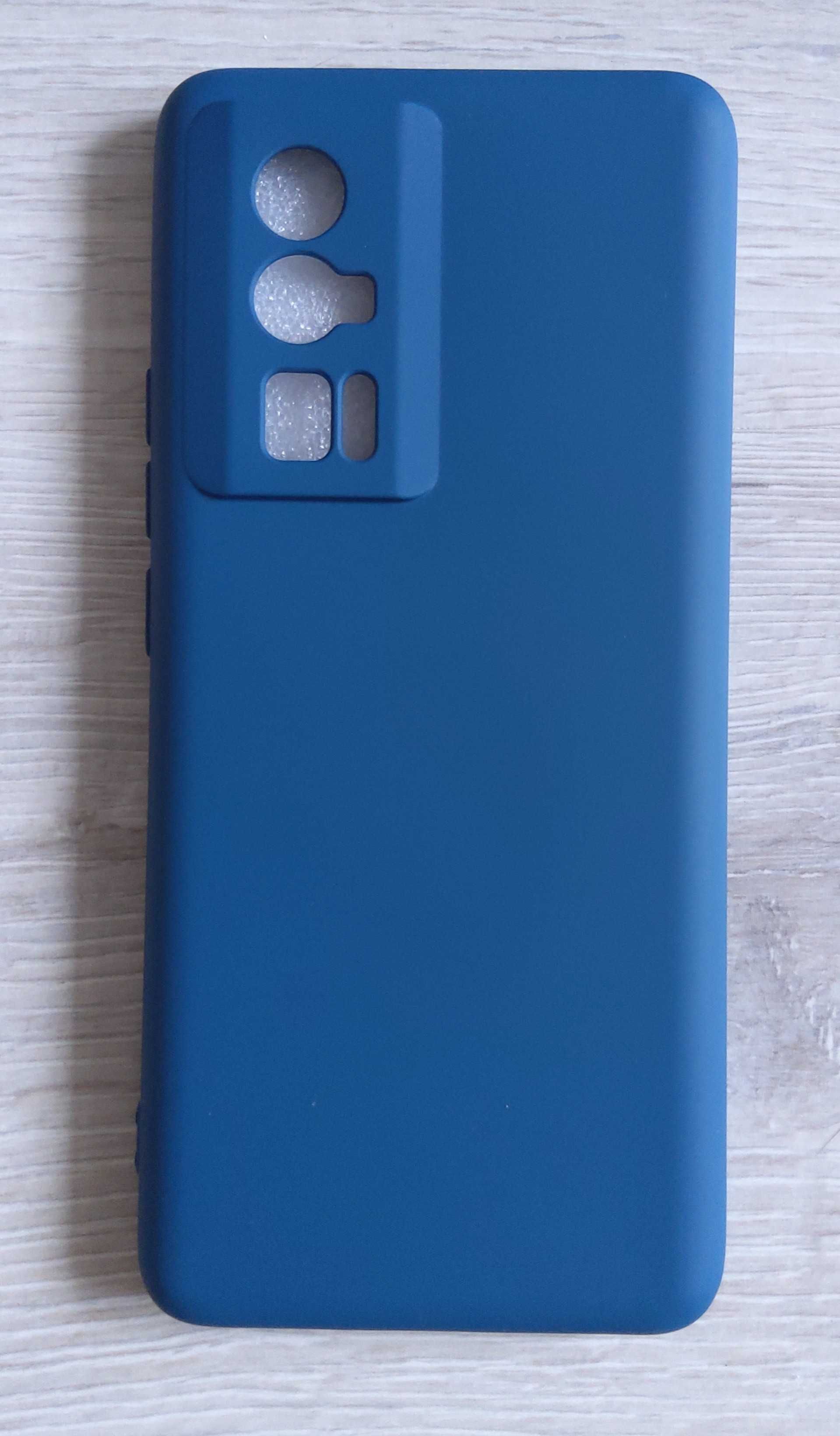 Silikonowe etui ochronne do Xiaomi F5 Pro 5G (2023) blue