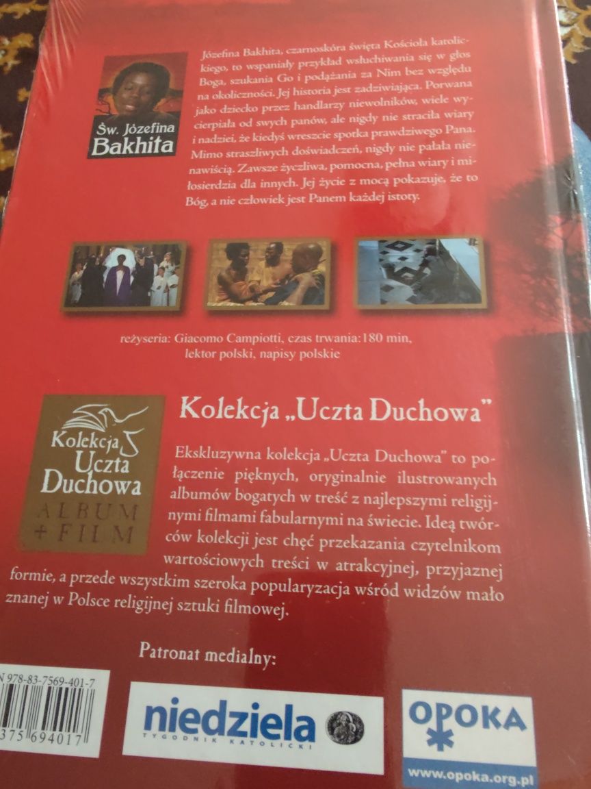 Książka "Św. Józefina Bakhita" + film fabularny