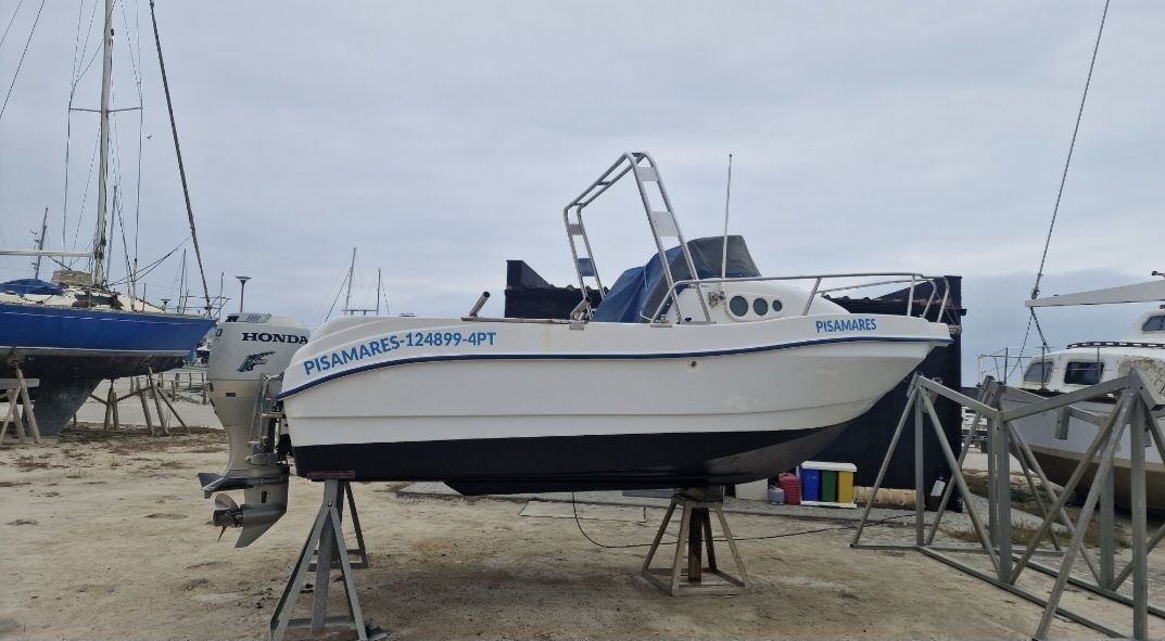 Barco Baleote ATLANTICO 540 de 2006 com Reboque