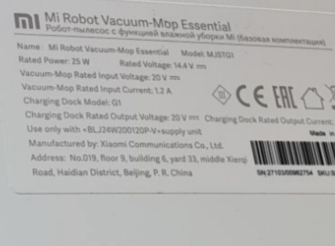 Aspirador Robot Xiaomi