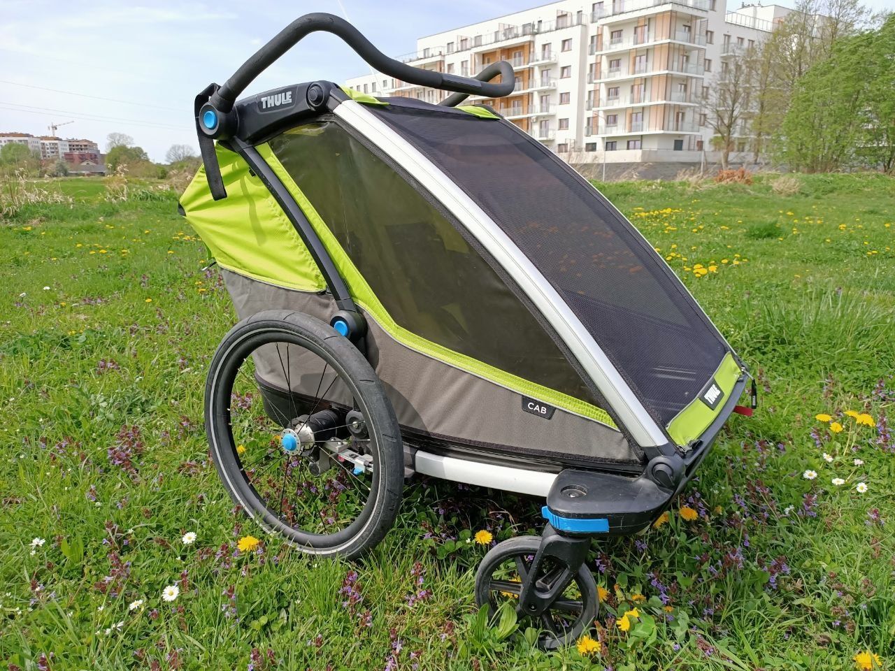 THULE Chariot Cab 2 - przyczepka rowerowa dla 2 dzieci