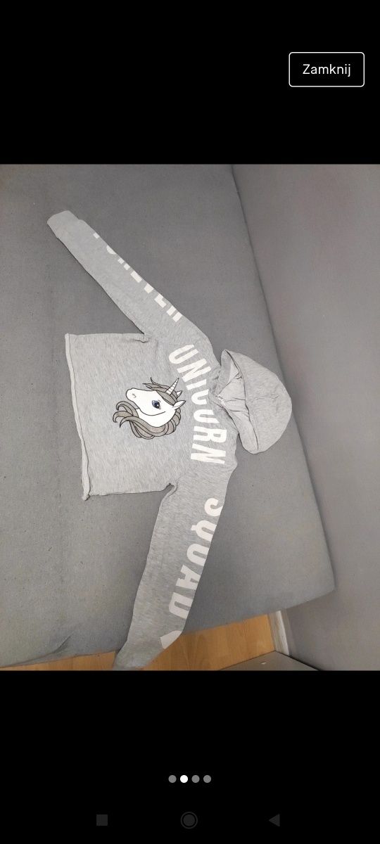 Bluza z jednorożcem
