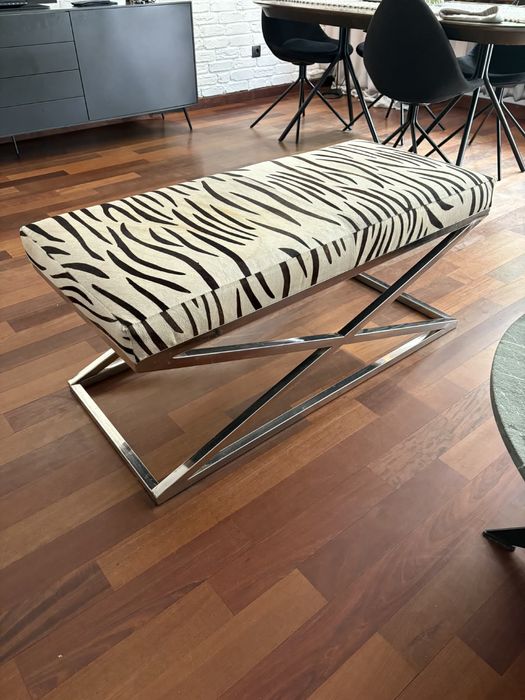 Luksusowa ławka/ottomana w stylu art deco