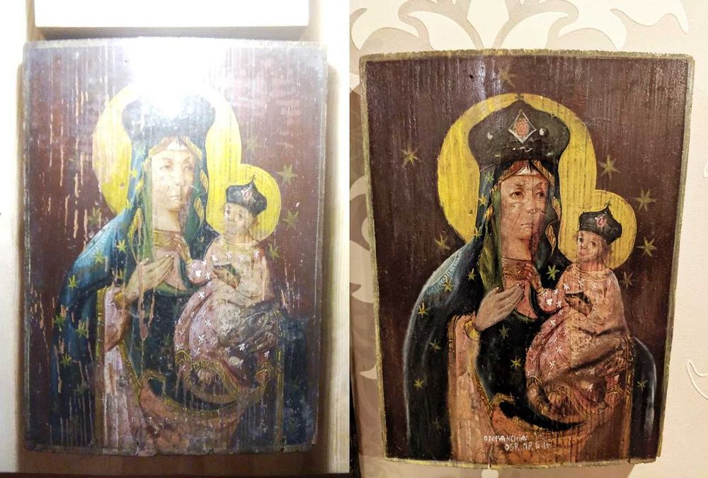 Реставрация: картин, иконы, предметы старины
