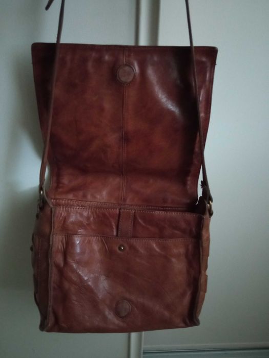 Skórzana torebka damska marki Venezia