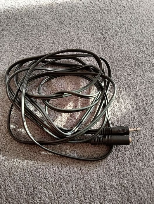 Kabel przedłużacz Jack 3.5 wtyk - gniazdo 3m