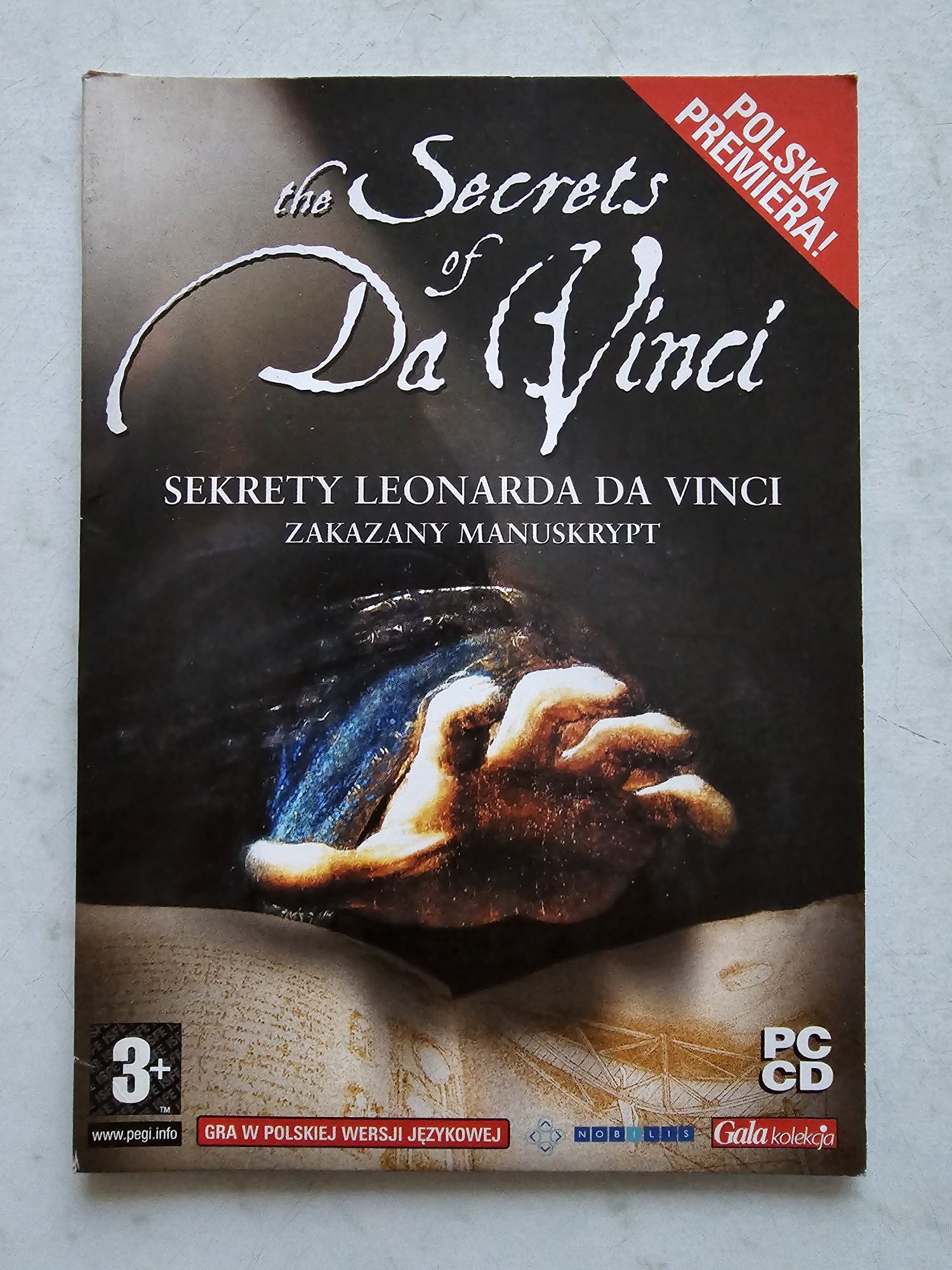 Sekrety Leonarda Da Vinci Zakazany Manuskrypt PC
