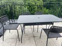 stół i 4 krzesła IKEA do balkonu lub ogrodu