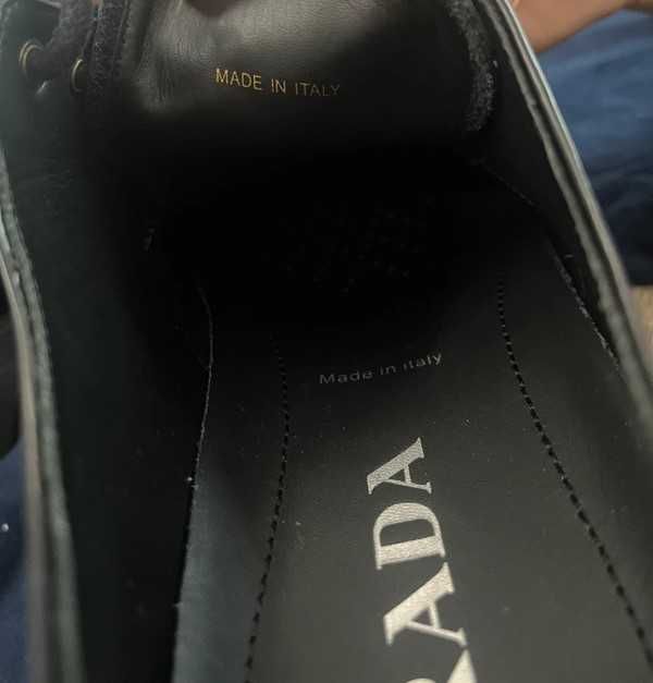 Prada Derby buty 40 nowe gucci versace martens