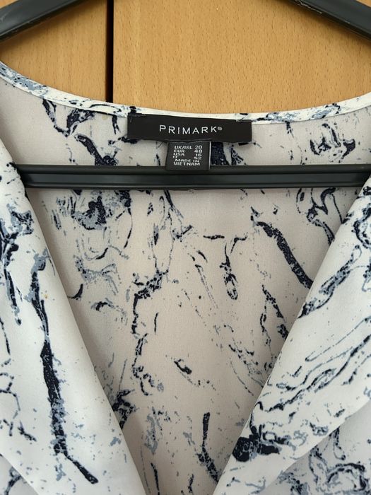 Blusa padrao azul