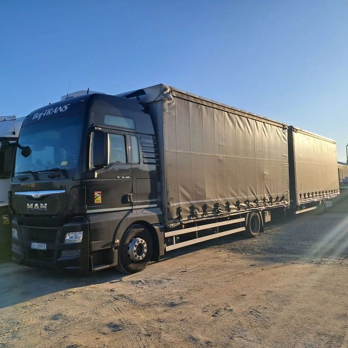 MAN TGX 18.400  Jumbo 7.7 + 7.7 120m3