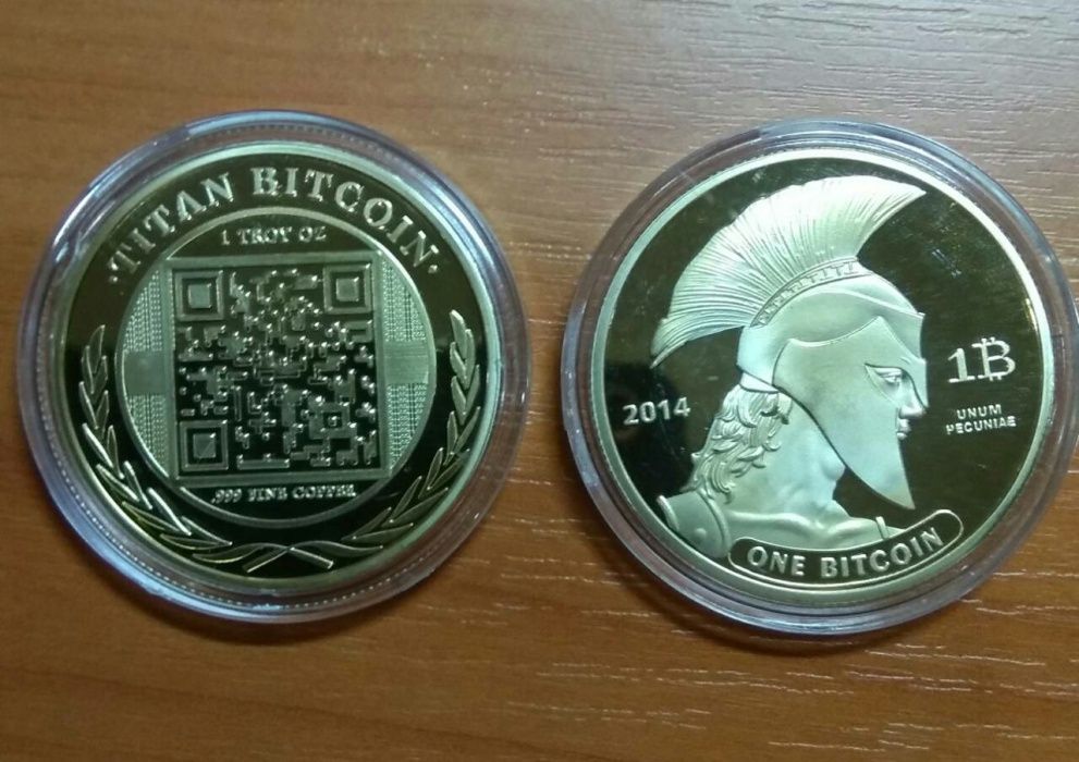 Монета Биткоин Титан
