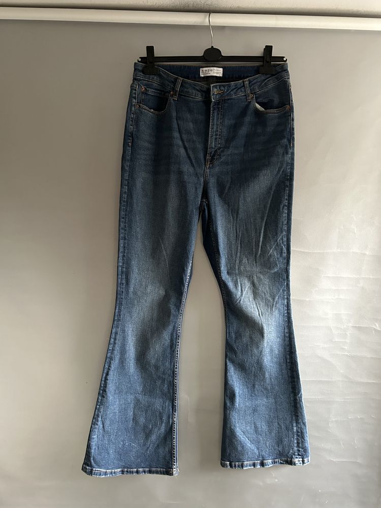 Spodnie jeansowe dzwony primark 44