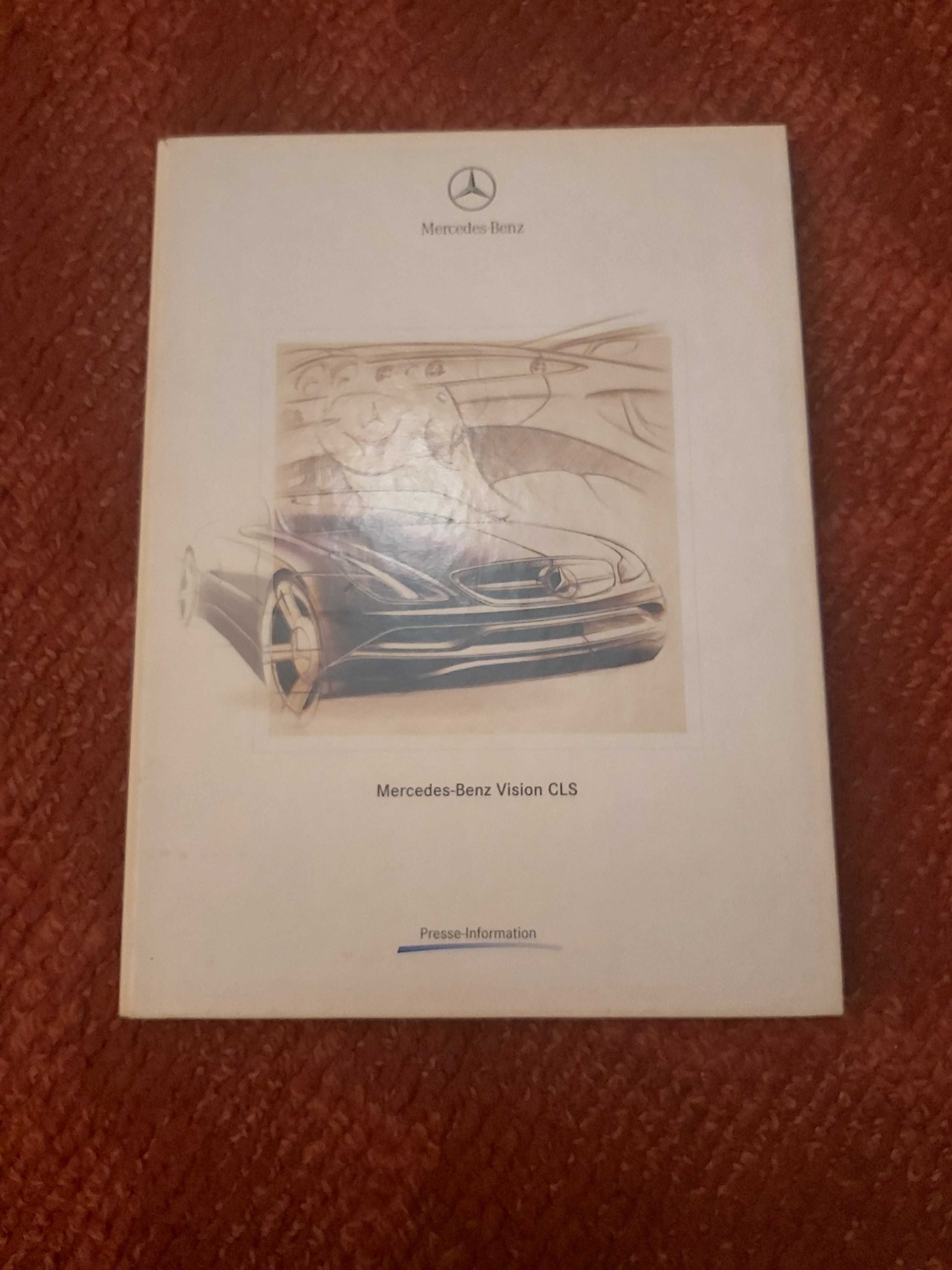 Mercedes CLS prospekt teczka prasowa