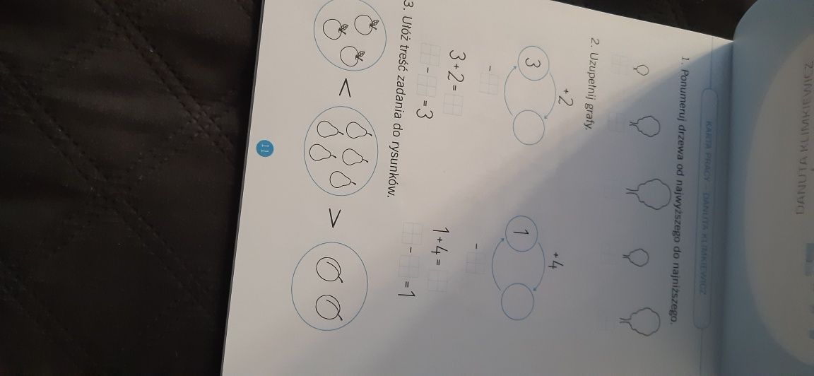 Matematyka Klimkiewicz Danuta karty pracy do ćwiczeń