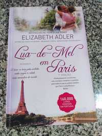 Livro de Elizabeth Adler título Lua de Mel em Paris