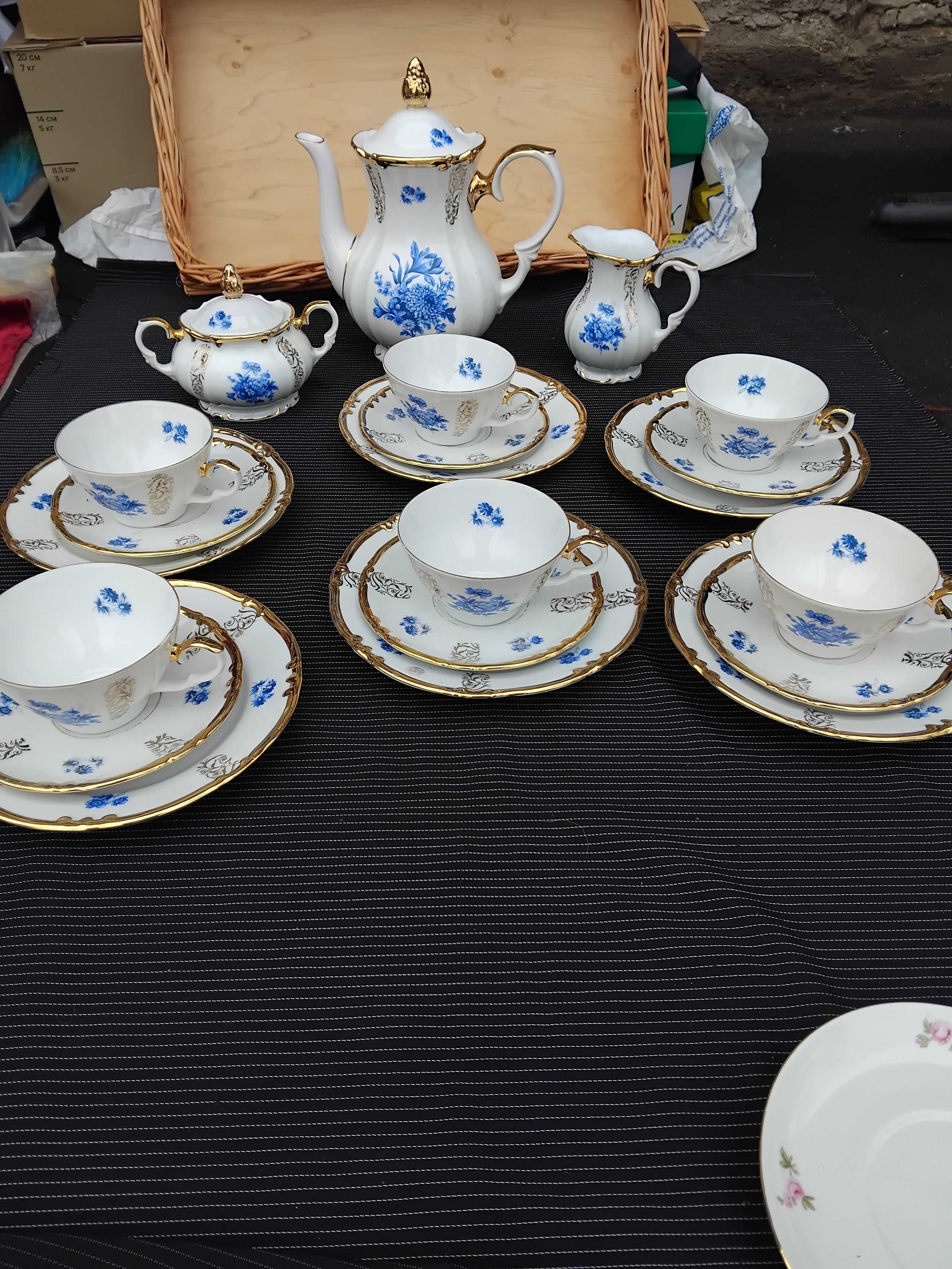 Сервиз KAHLA 6 персон, винтаж.