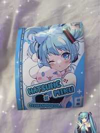 mini plakat cinnamoroll hastune miku sanrio