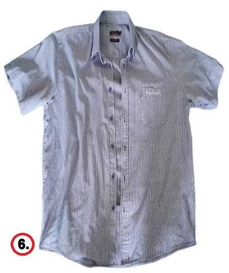 Koszula męska – krótki rękaw – Pierre Cardin - XL