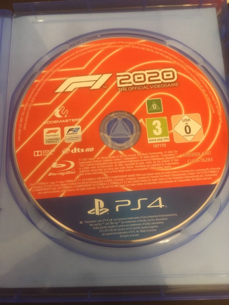 F1 2020 Ps4