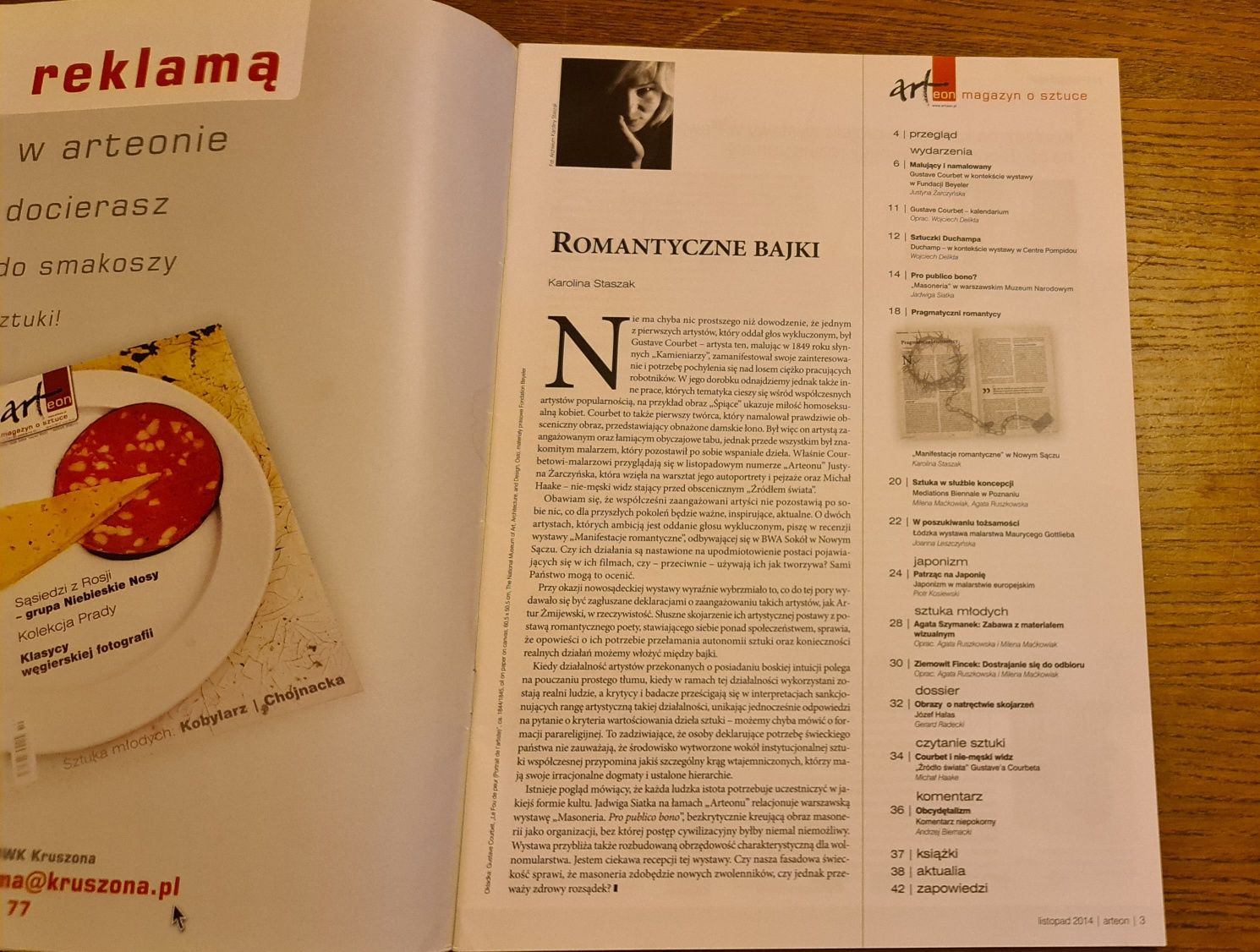 Art eon magazyn o sztuce 7 wydań z 2014 roku