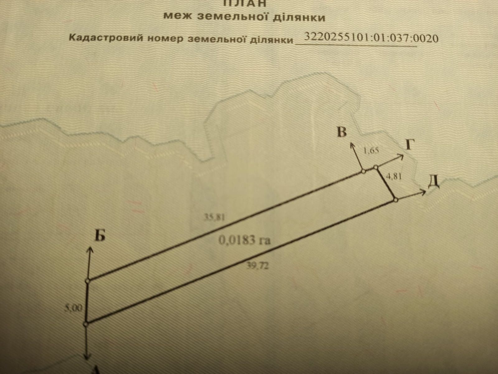 Земельна ділянка