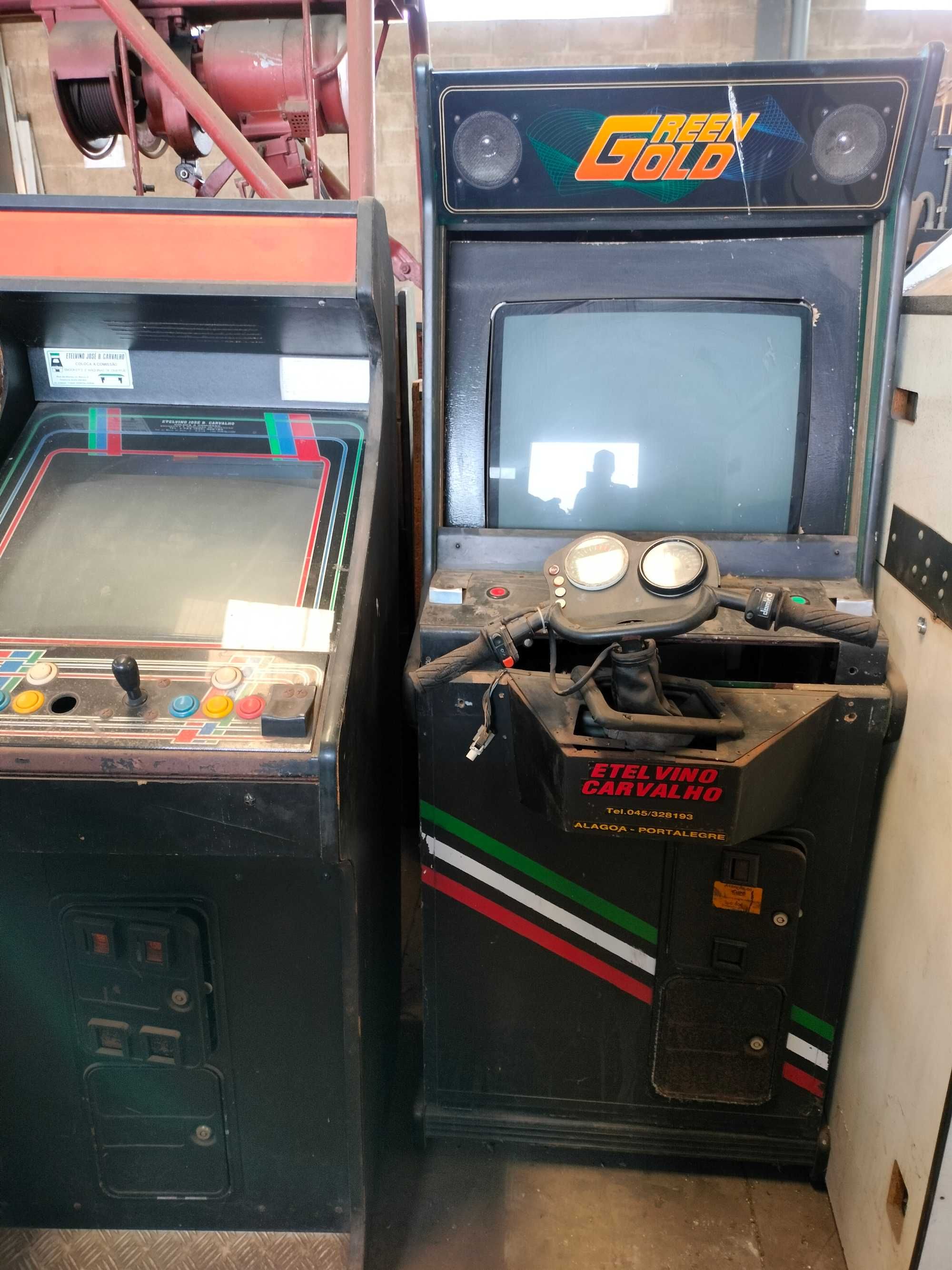 Maquinas arcade para restaurar