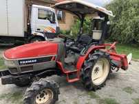 Японський міні-трактор Yanmar f210 + фреза