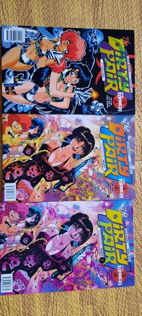 The Dirty Pair, Top Manga 2-4/99, 3 komiksy, komplet