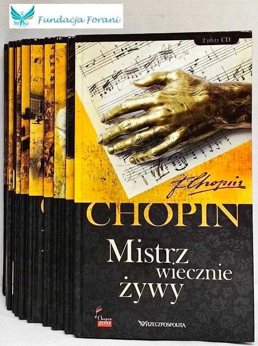 Chopin Rzeczpospolita komplet z 15 tomów Książki+CD - P1741