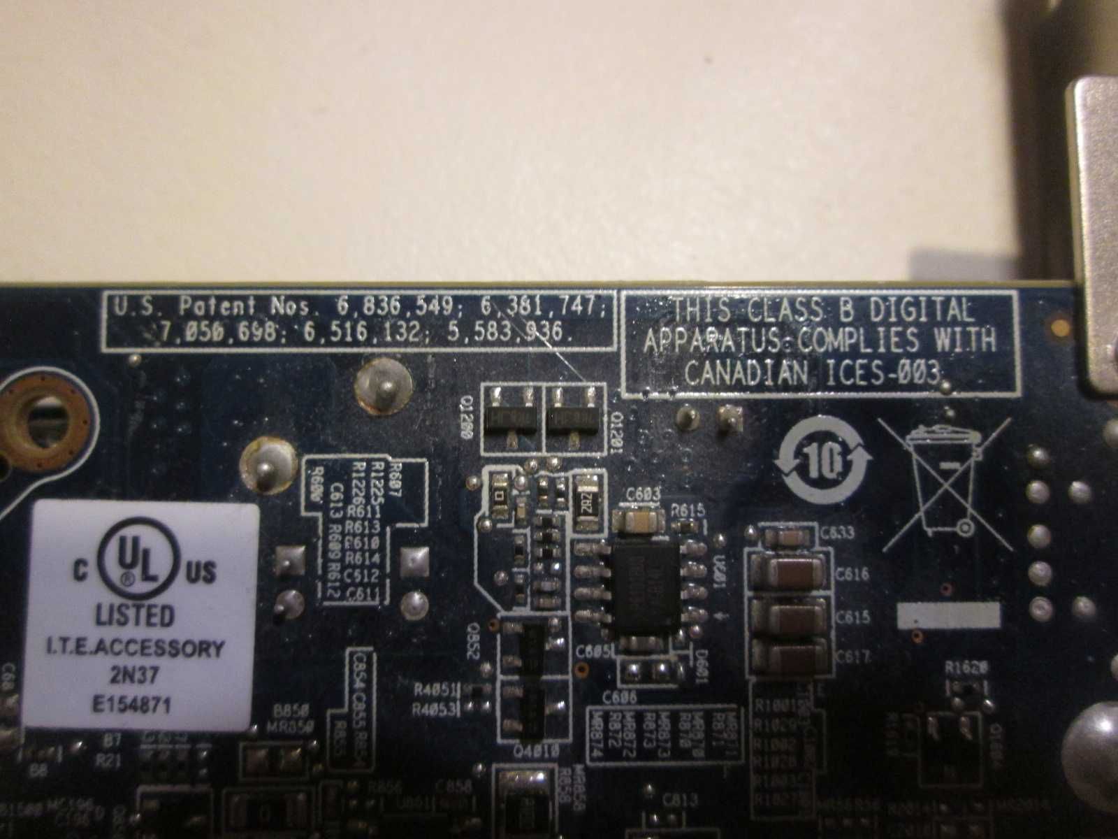 Видеокарта видеоускоритель DMS-59 PCI Radeon 512МБ