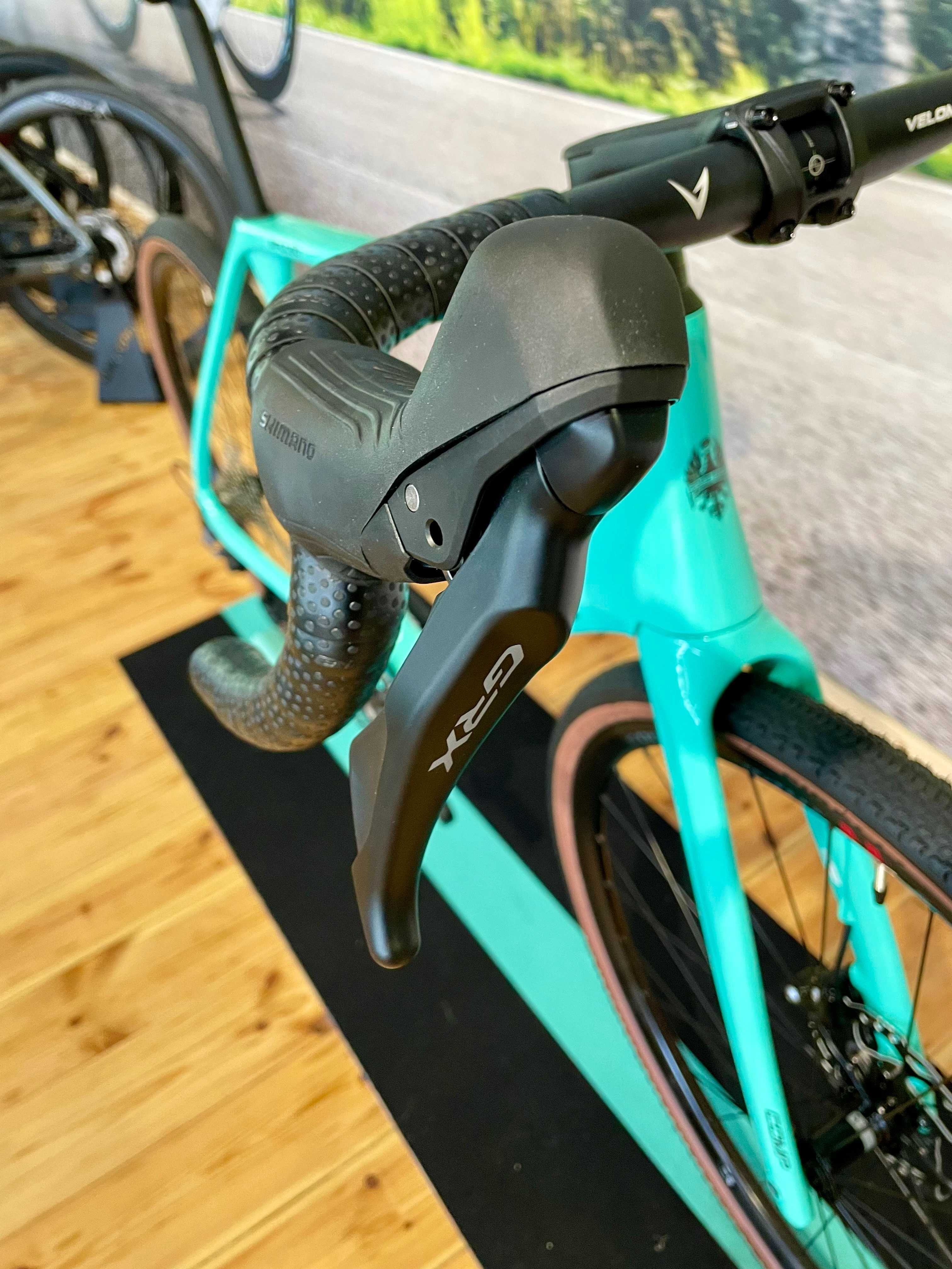 Nowy rower gravel Bianchi IMPULSO COMP Celeste RATY 0%