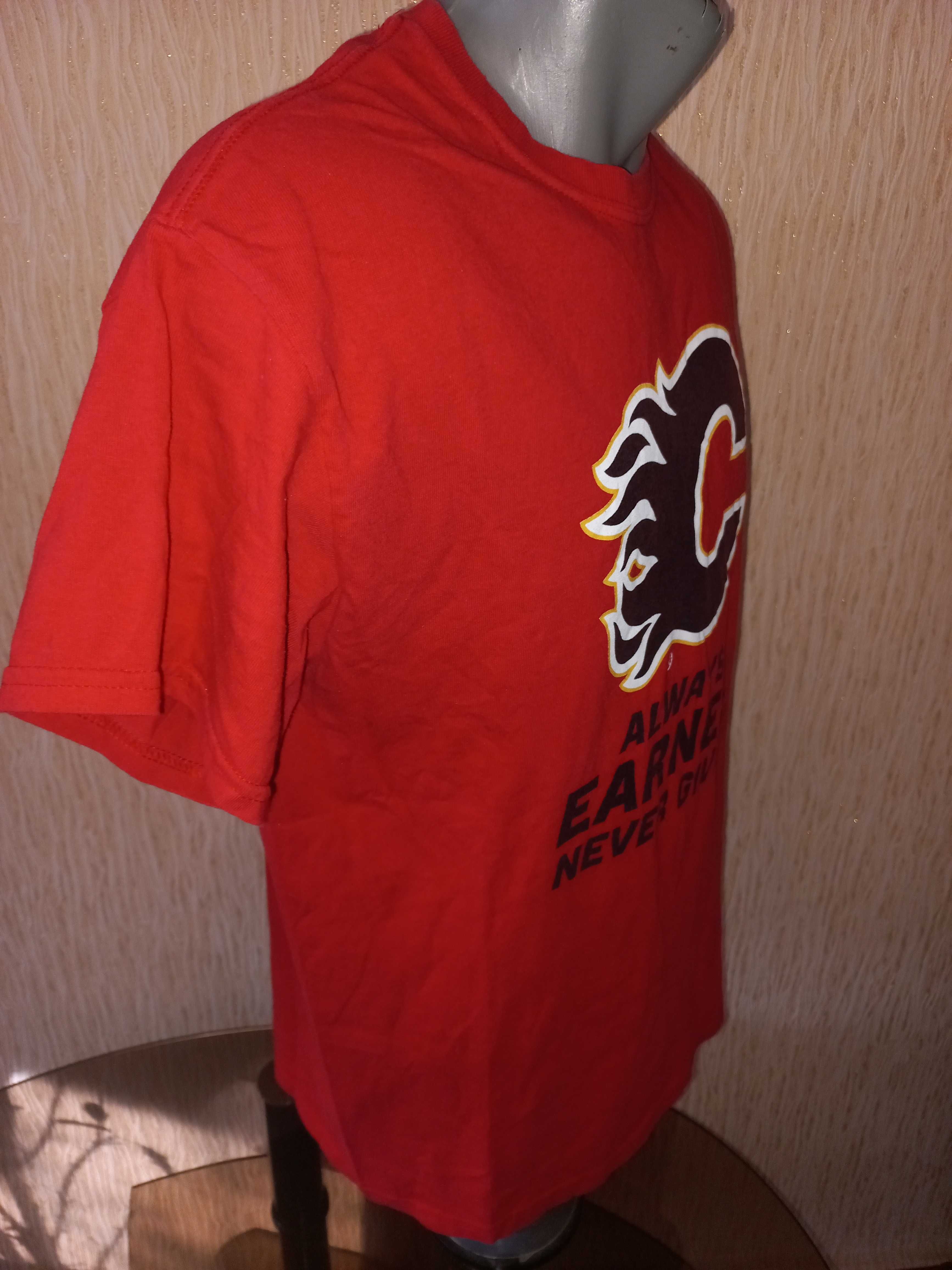 Футболка nhl calgary flames (розмір м)