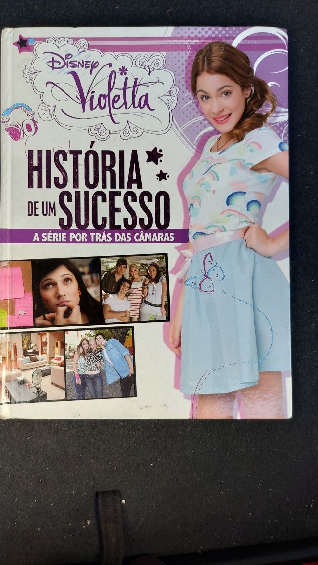 Livros da Violetta da Disney