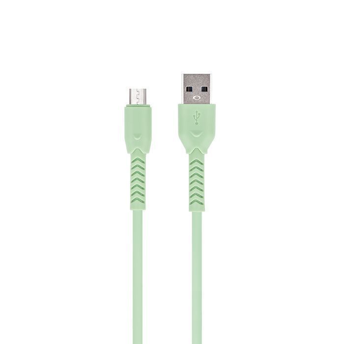 Maxlife Kabel Mxuc-04 Usb - Microusb 1,0 M 3A Zielony