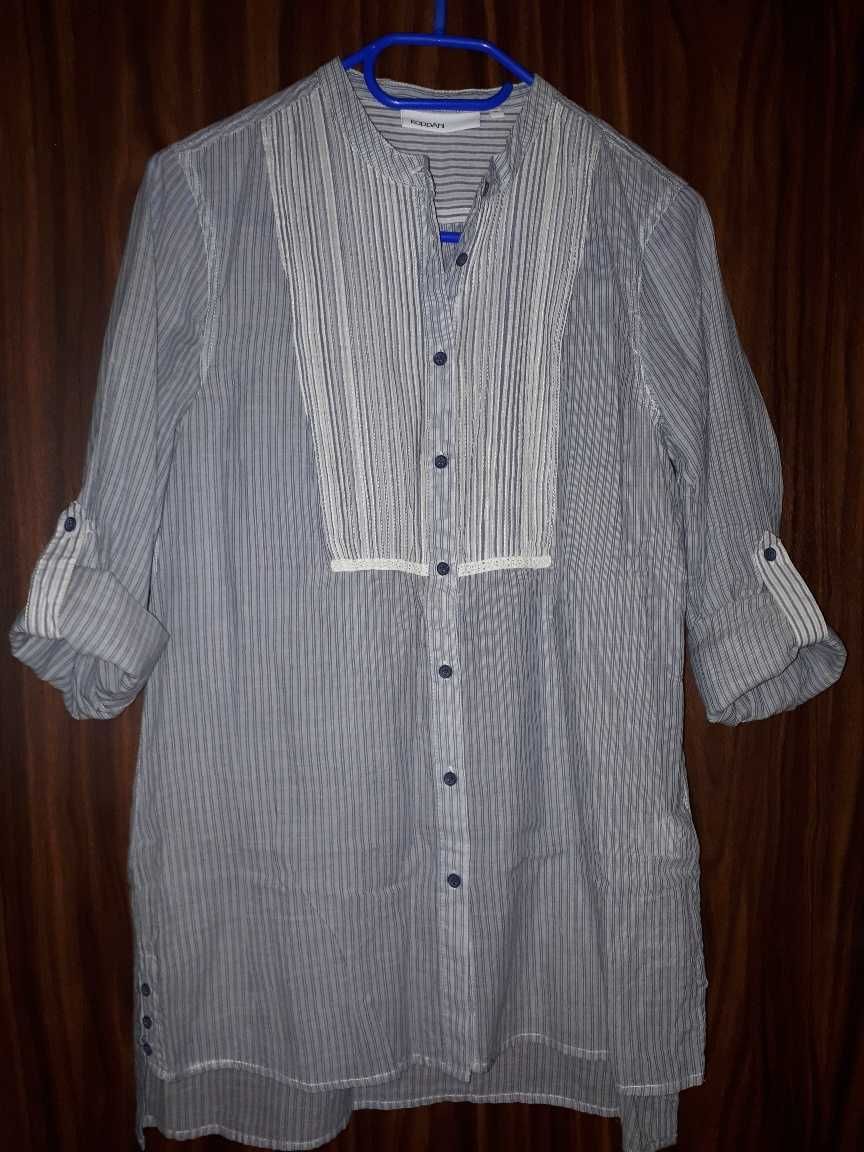 Tunika elegancka Kappahl L 40 bluzka koszulowa długi rękaw delikatna
