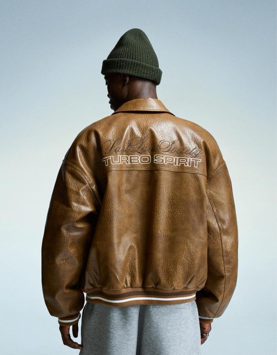 Кожаная куртка/ Батник Bershka /Бершка