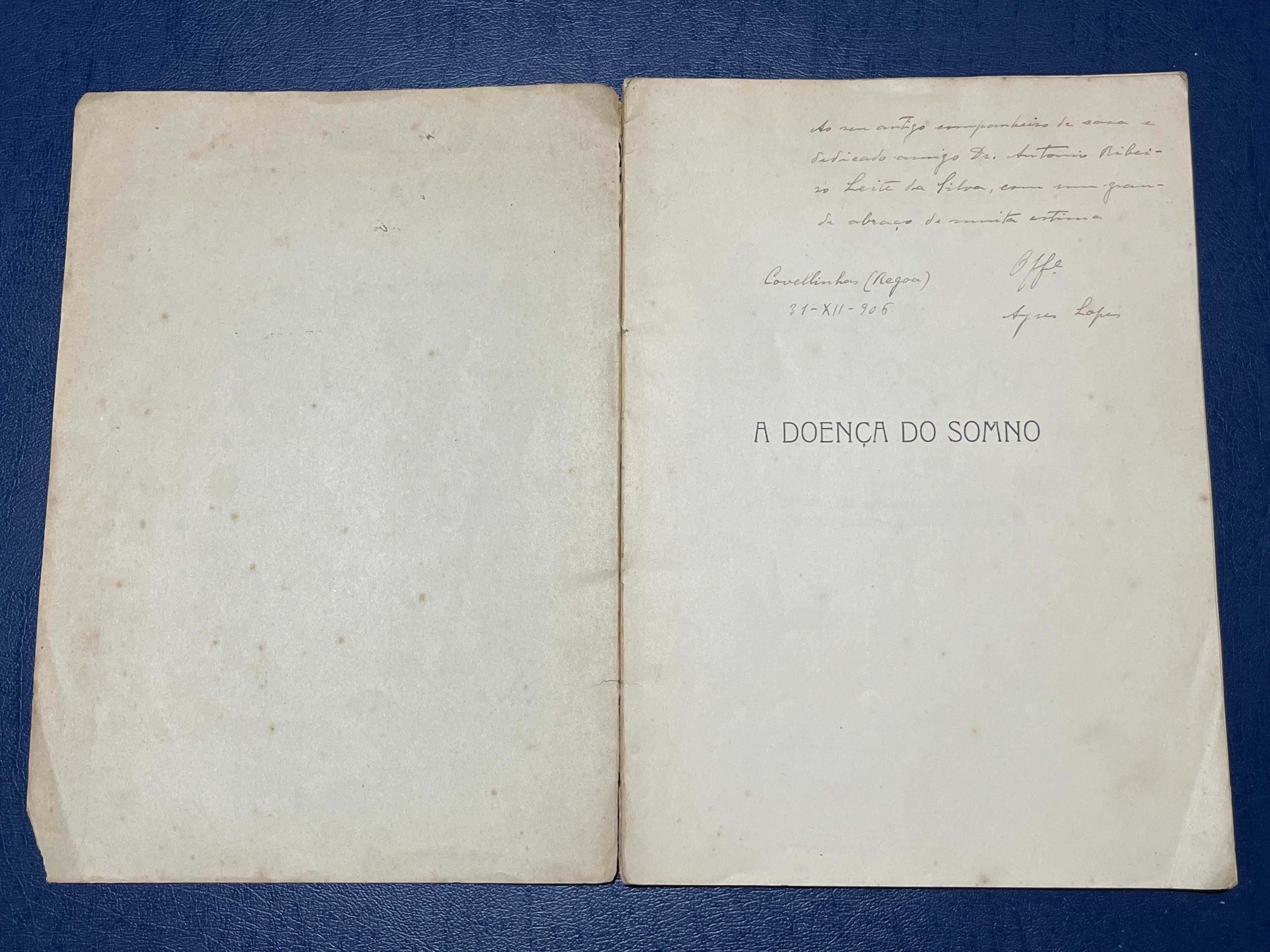 A Doença do Somno (1906) - Joaquim Ayres Lopes de Carvalho