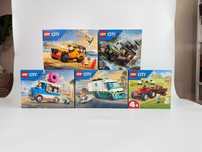 Новинки 2025! LEGO City Вантажівка пончиками 60452,60453, 60447,60461
