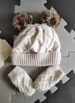 Czapka i rękawiczki F&F 6-12 miesięcy