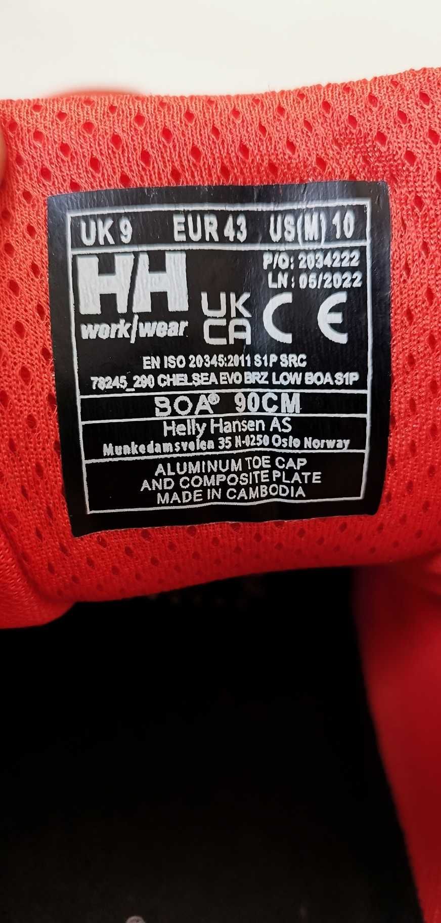 HH buty bezpieczne CHELSEA EVOLUTION BRZ LOW BOA S1P Helly Hansen