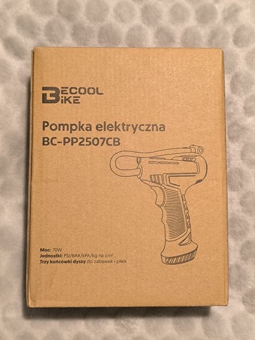 Pompka elektryczna Becool do roweru